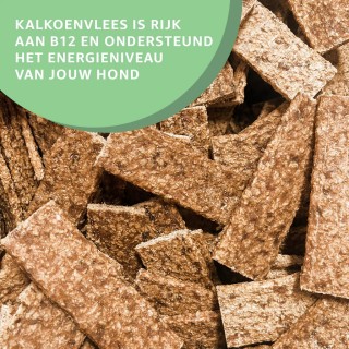 Kalkoen Strips voor Honden - Natuurlijk & Zacht - 300g