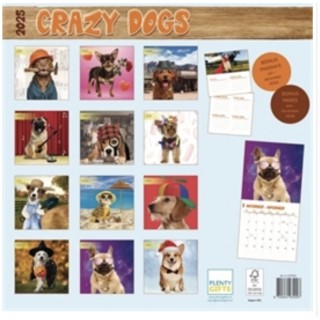 Crazy dogs maand calender 2025!