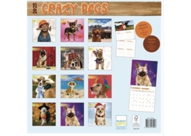 Crazy dogs maand calender 2025!