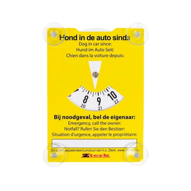 Honden parkeerschijf Honden parkeerschijf