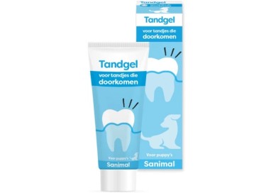 Sanimal tandgel voor tandjes die doorkomen 50gr
