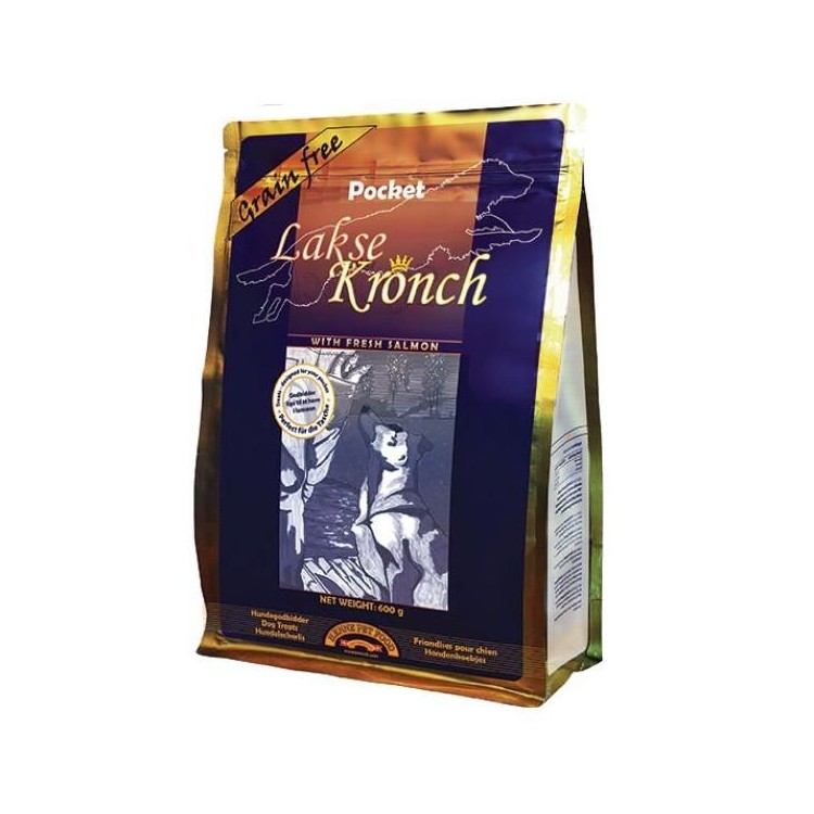 Kronch 76% Zalmsnacks Pockets Hondensnack