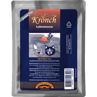 Kronch Lakse Mousse voor Honden en Katten
